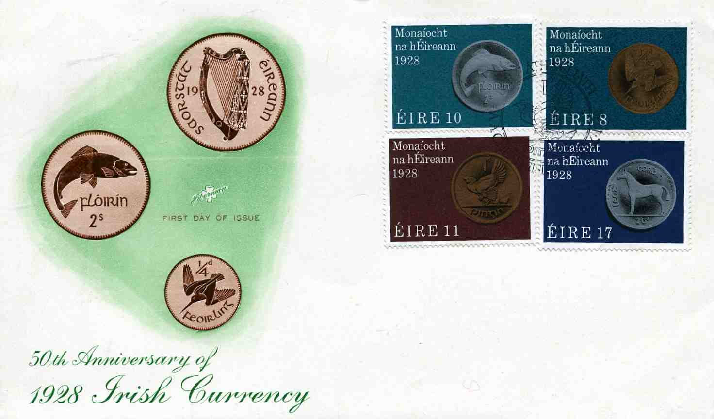 1978 Irland FDC Irish Currency