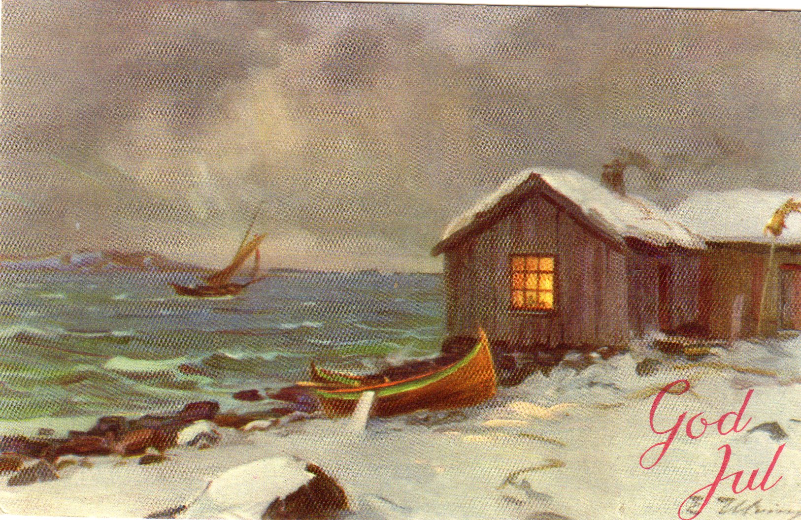 Damm Even Ulving St. 22.12. 1949 Halden 