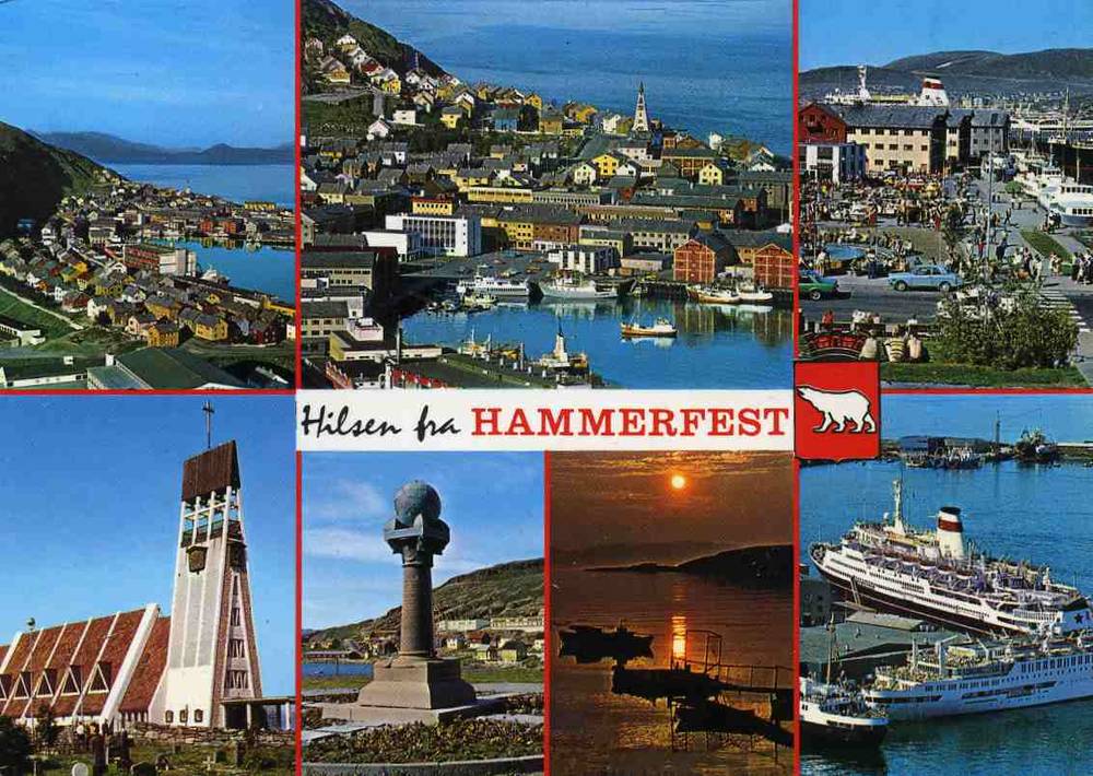 Hammerfest st Nordkapp 1984 HA Amundsen  nr 20S