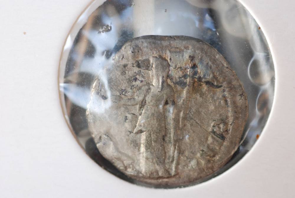 Julia Domna ?-217 e.kr. kv 1/1+ Denar Romerriket