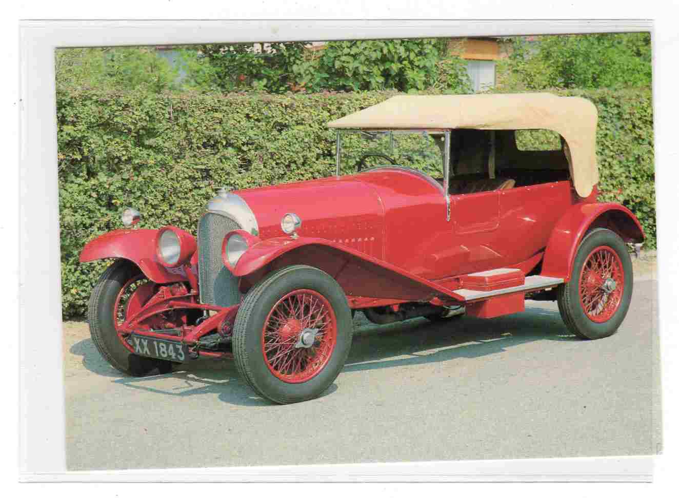 1925 Bentley 3 litre red label England