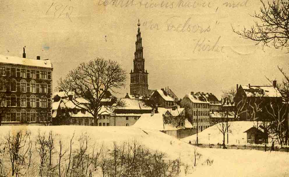 Giese Christianshavn med vor frelsers kirke st Kbh 1912