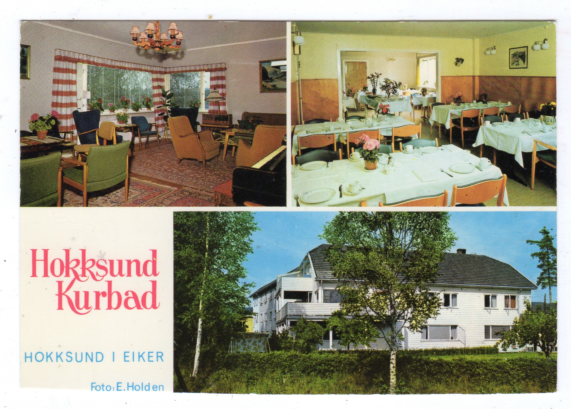 Hokksund kurbad st Hokksund 1971 E Holden