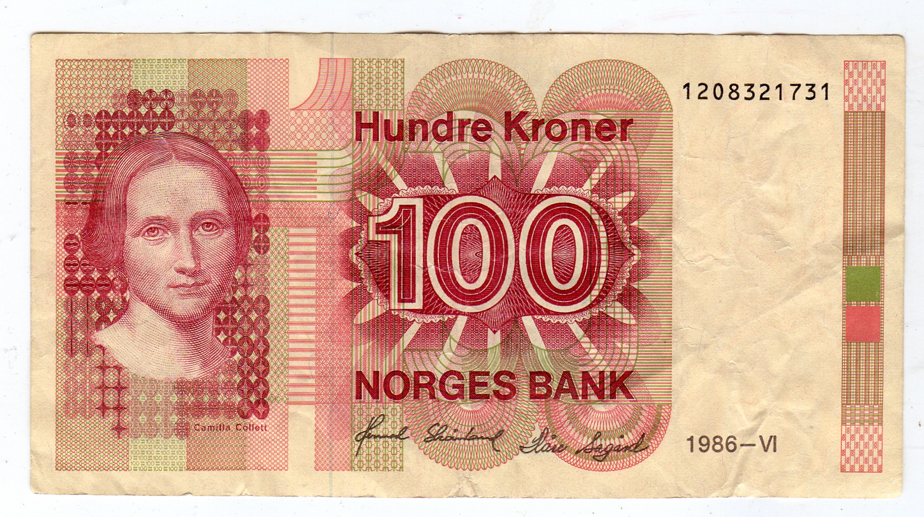 100 kr 1986-VI