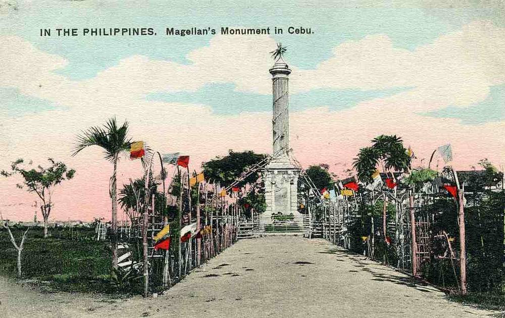 In the Philippines Magellan"s monument in Cebu