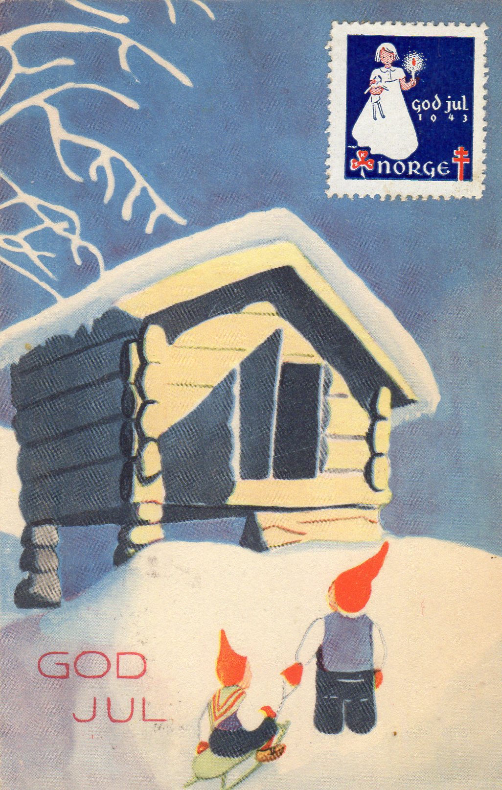 J.H.K. Serie 2404/1 St. 22.12. 1943 Hobøl  