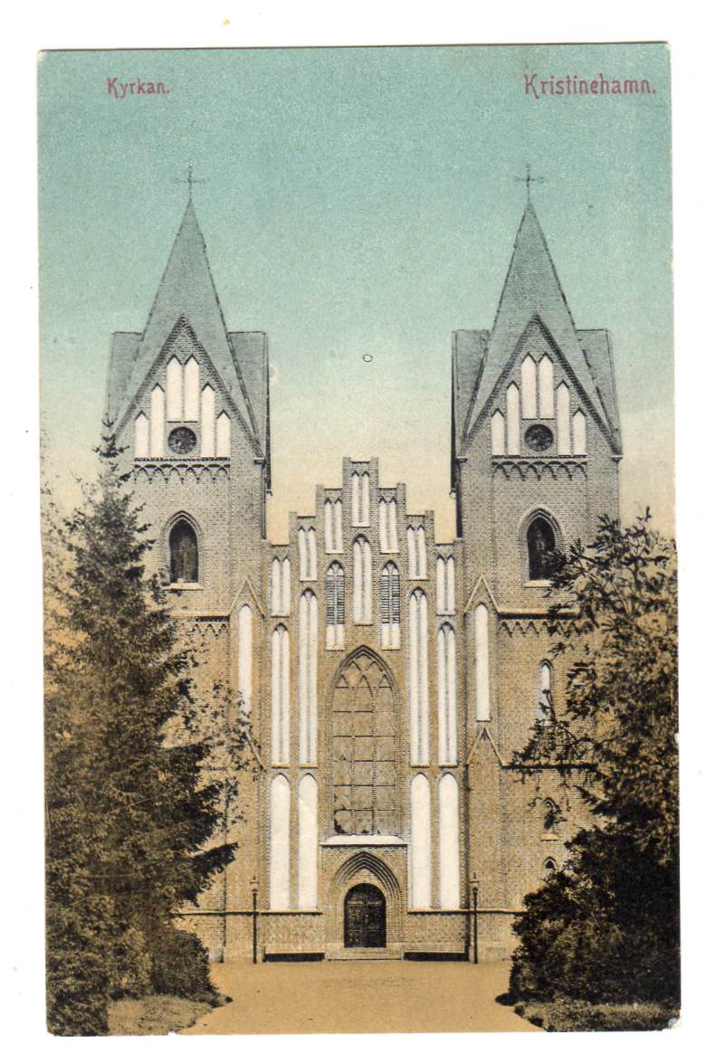 Kristinehamn kyrka st Kristinehamn 1886