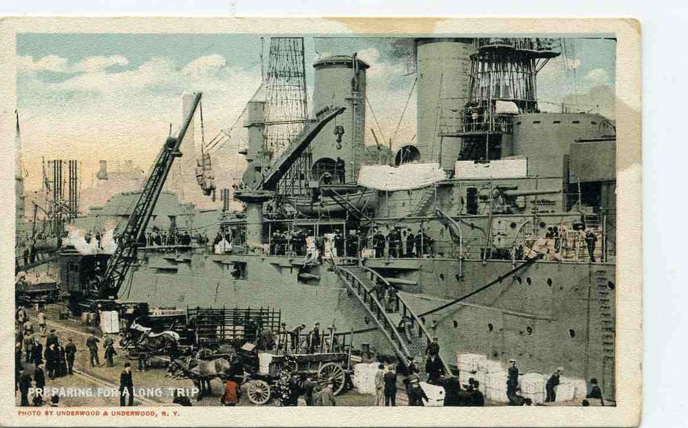 USS New York/Texas Battleship Underwood