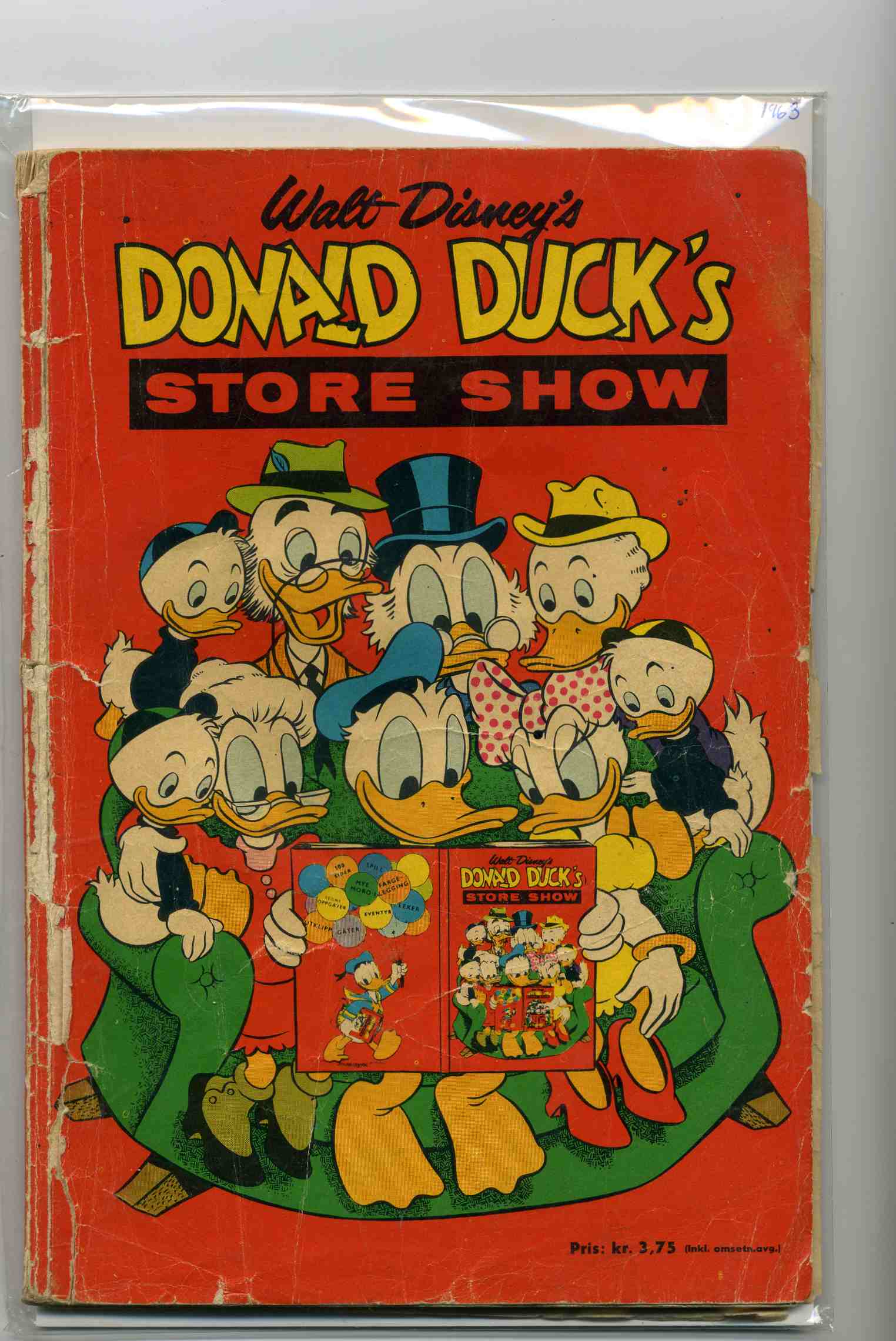 Donald Store show 1963 Slitt 1 utg vg