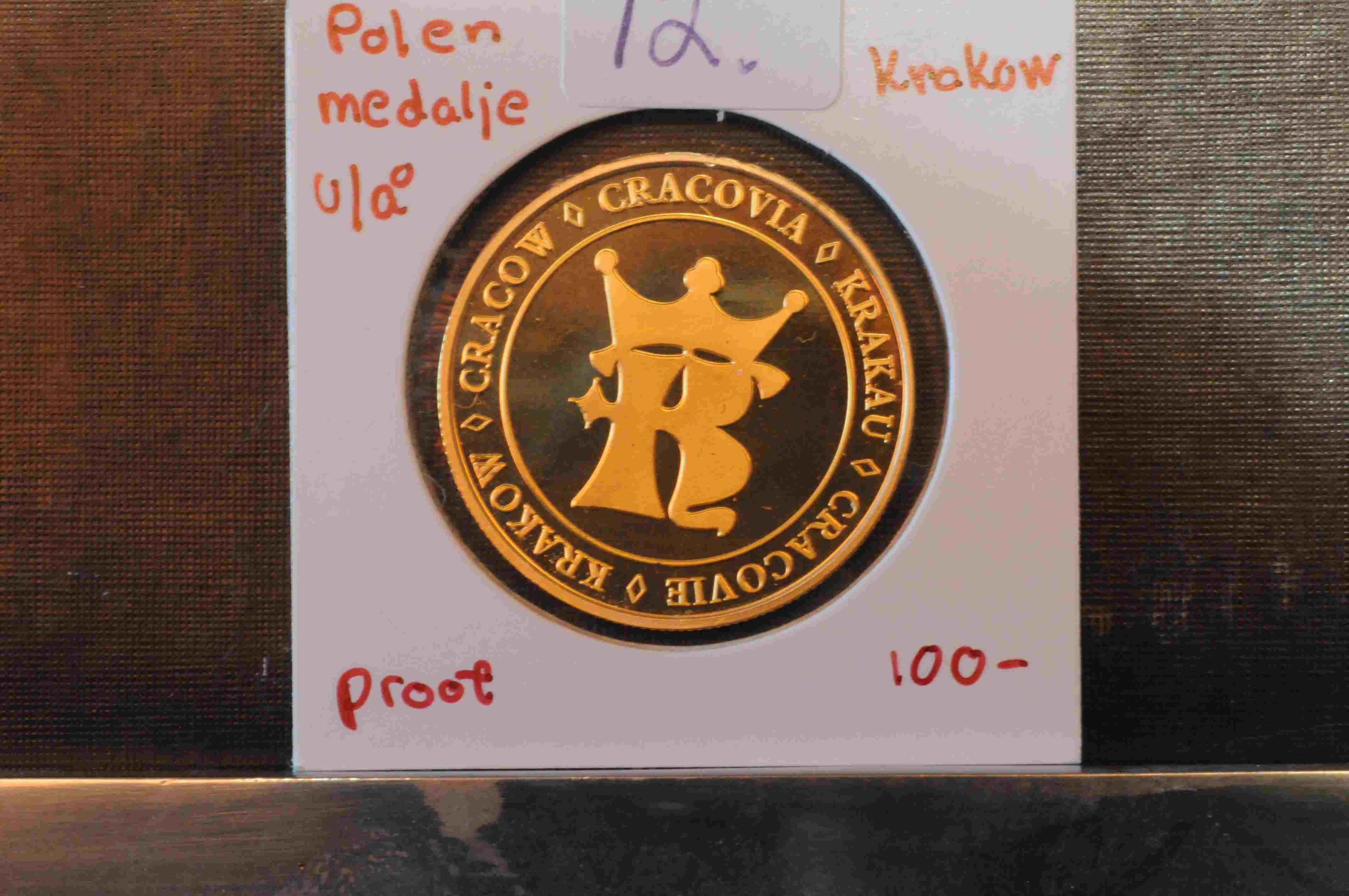 Polen medalje u/å Krakow proof