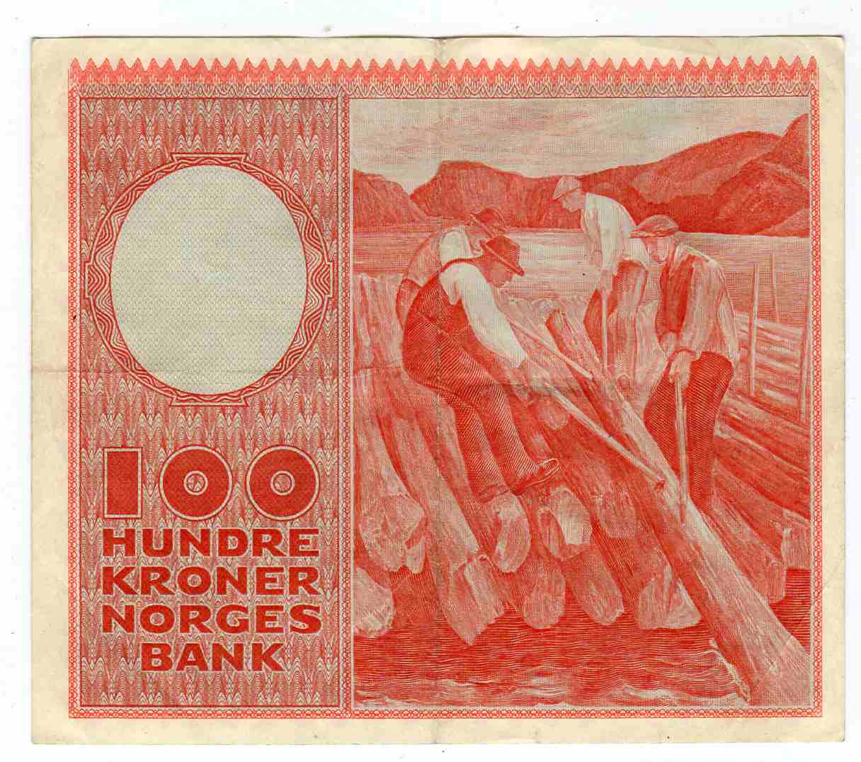 100 kr 1957 F 0779358 kv 01/1+