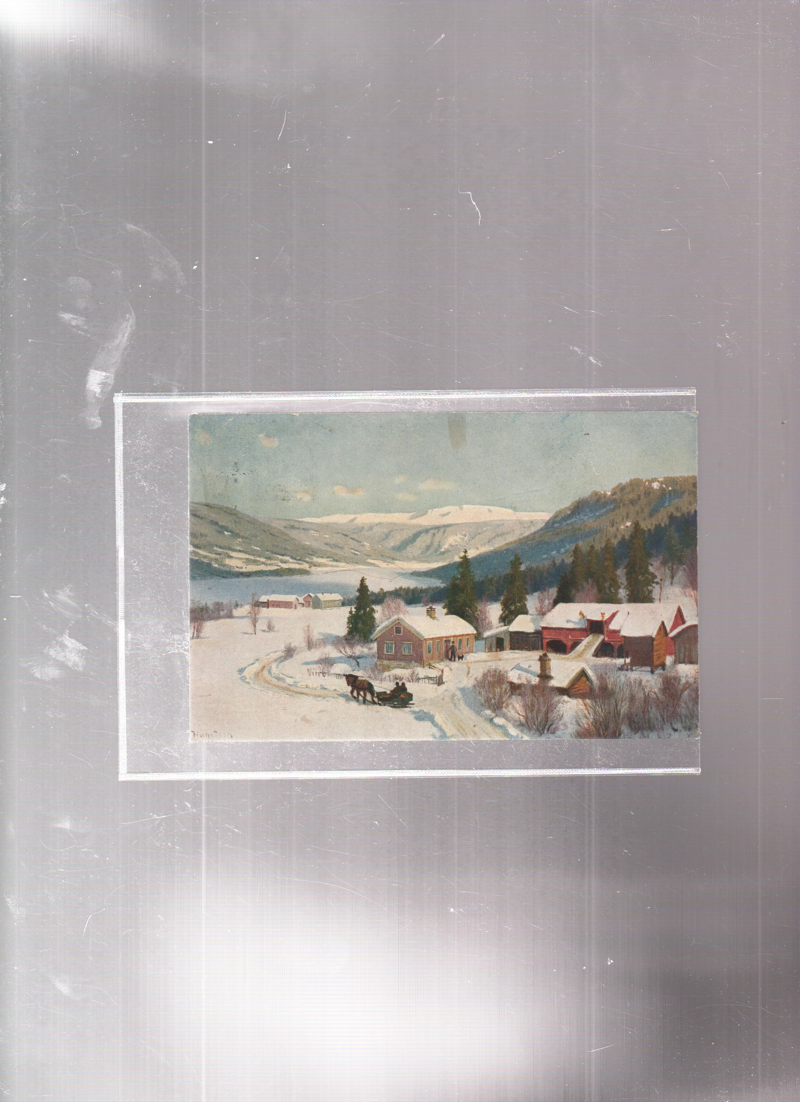 Mittet: Serie 2126 St. Gjøvik 24.12. 1923  