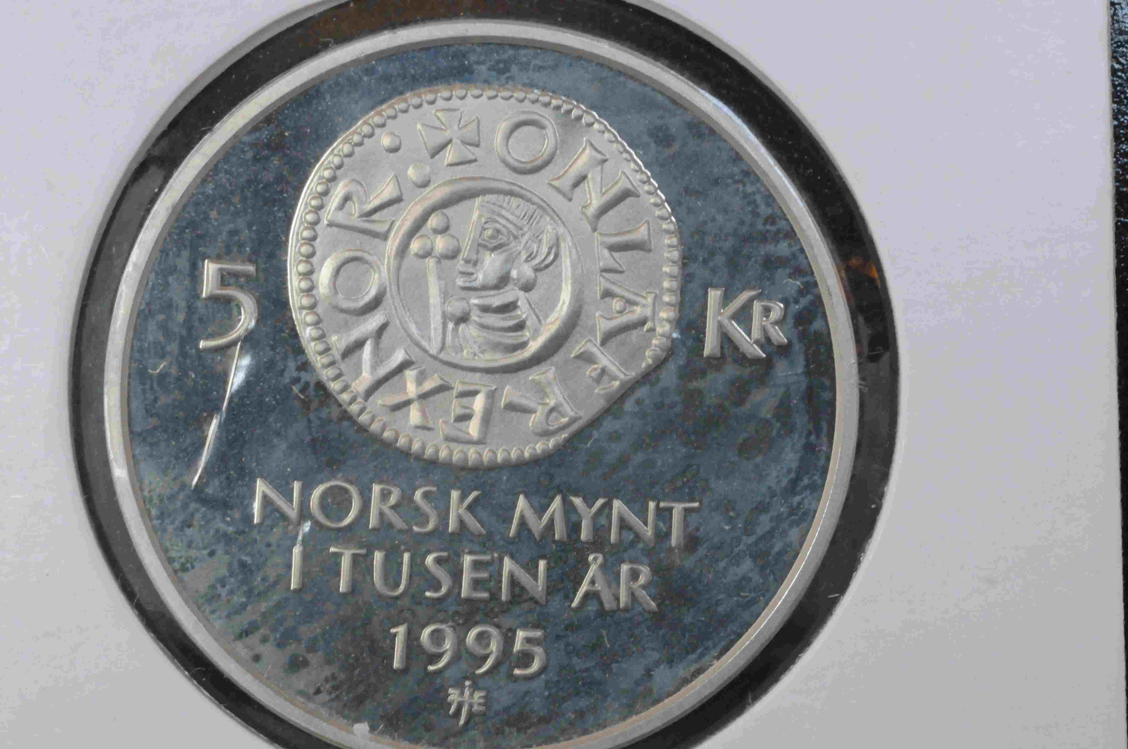 5 kr 1995 proof jub