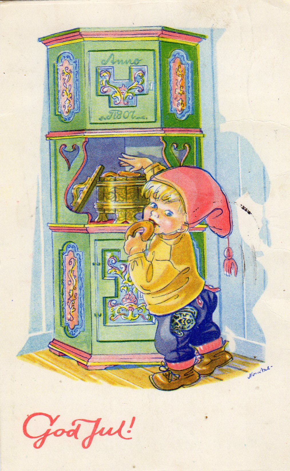 Lundgaard nr. 102 St. 30.12. 1958 Kongsberg 