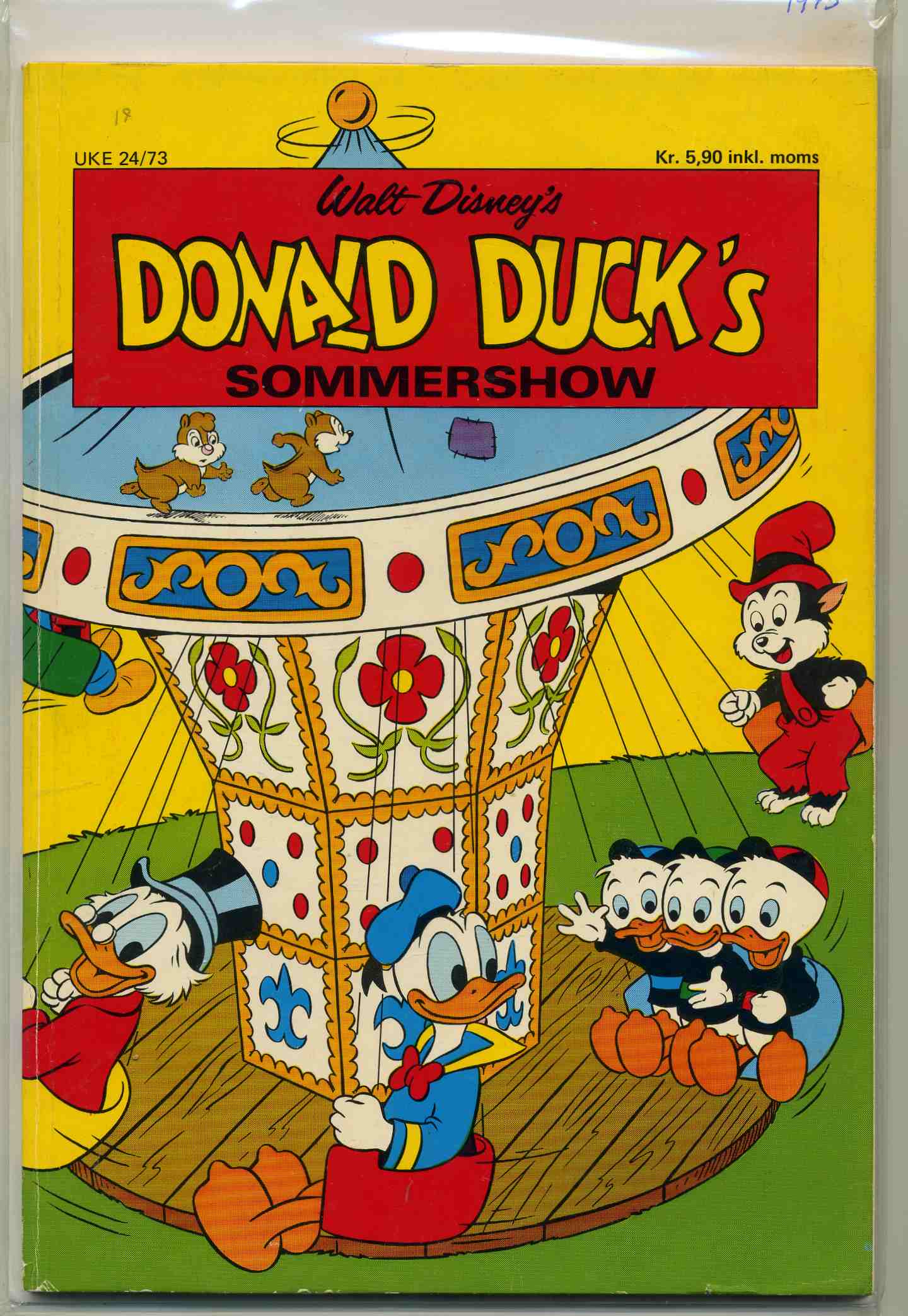 Donald Sommershow 1973 1 utg.fn/vf