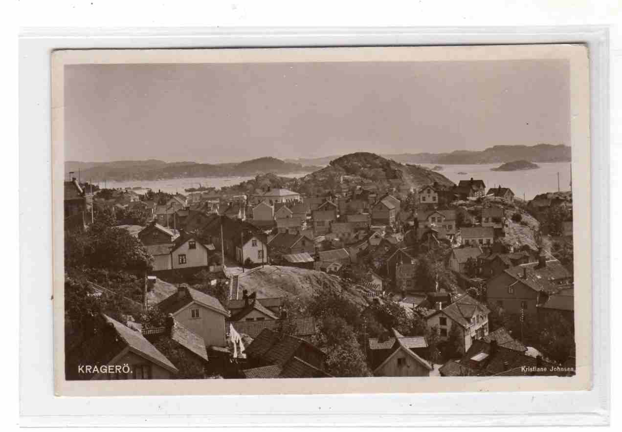 Kragerø  Johnsen st Brevik-Kristiansand 1912