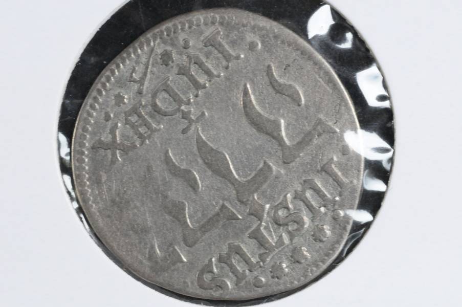 Danmark Chr IV 1 mark 1644 kv1/1+(Gunnar Thesen) sølv fra Kongsberg