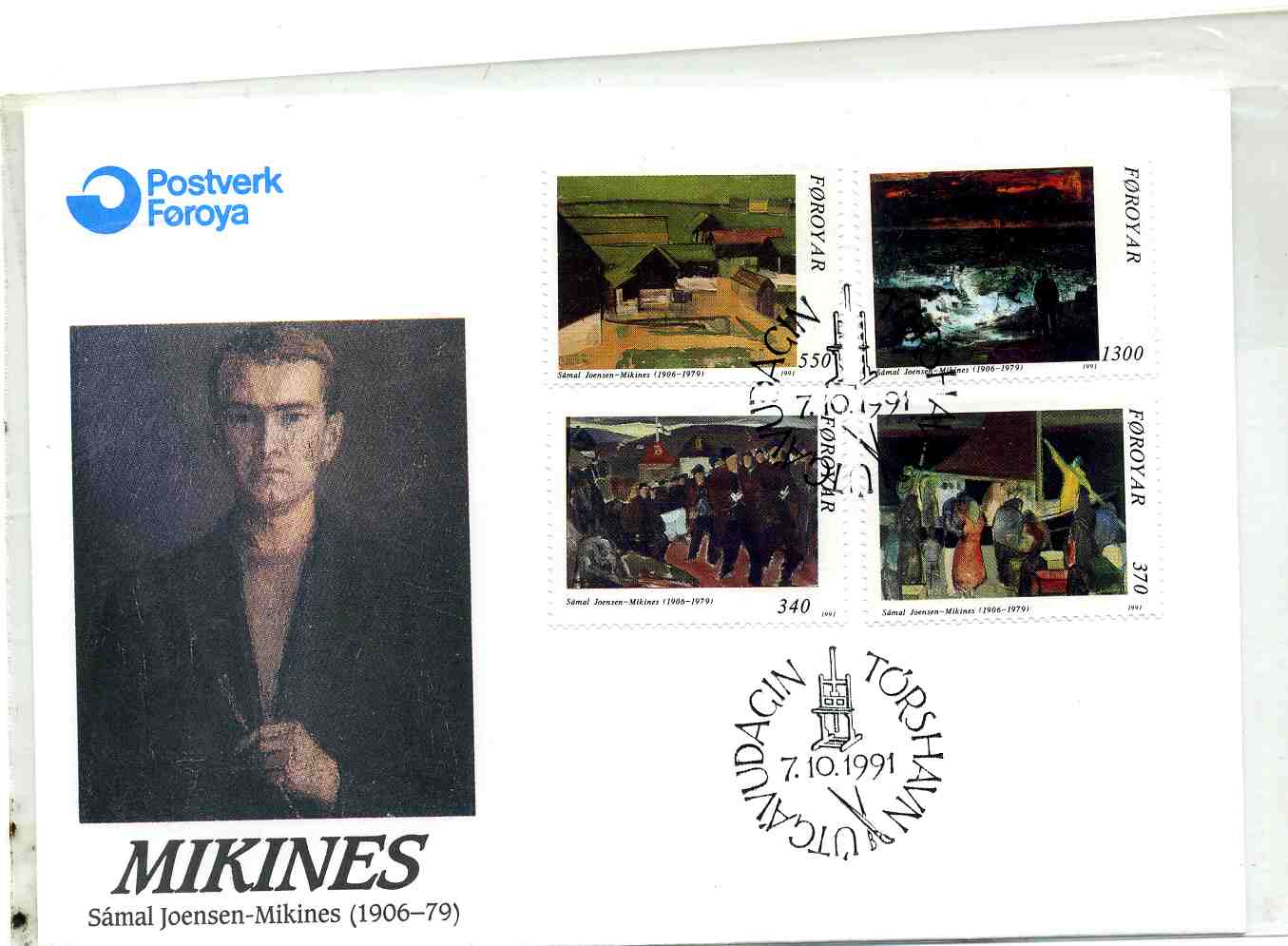 Malerier av Mikines 1991 FDK