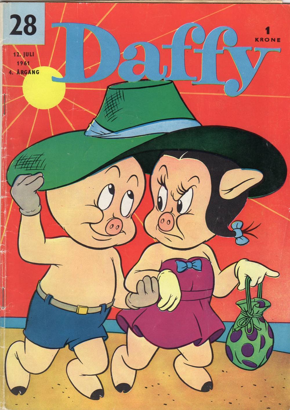 Daffy nr 28 1961 Vg+