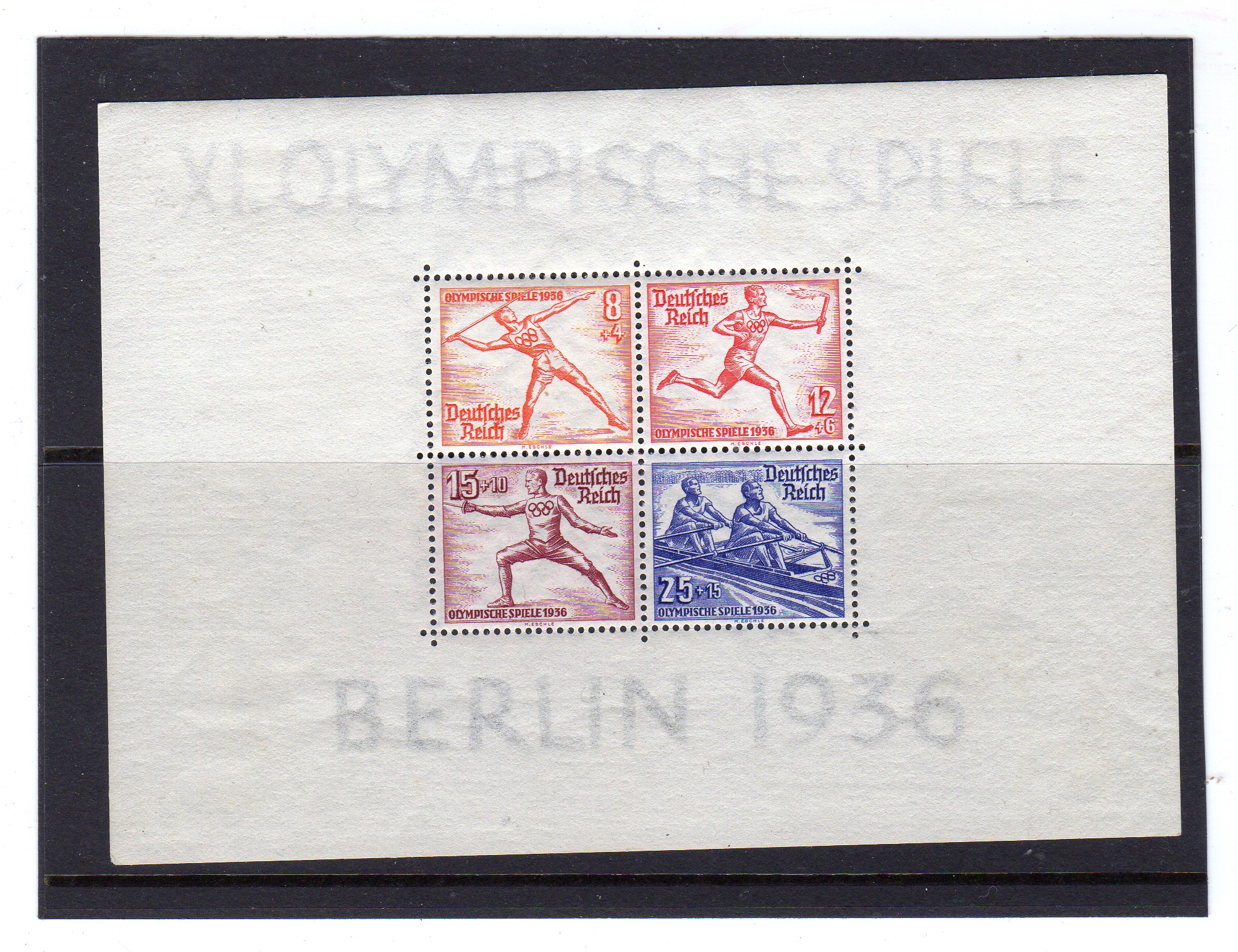 Miniark Olympiade berlin 1936 ** kat 300