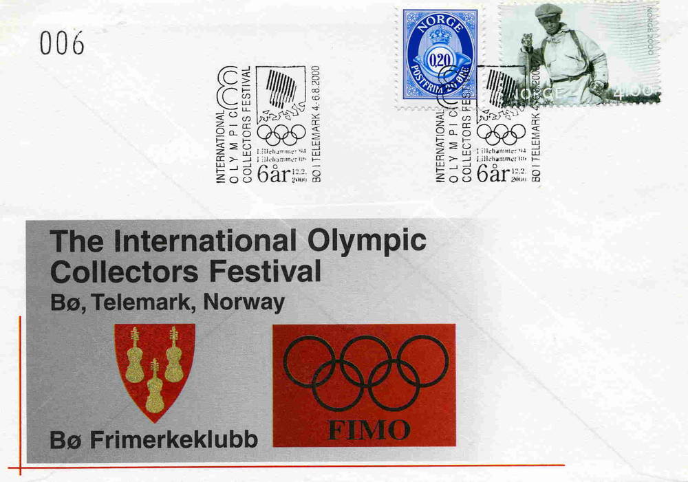 Collector festival Bø frim.klubb nr 006  2000