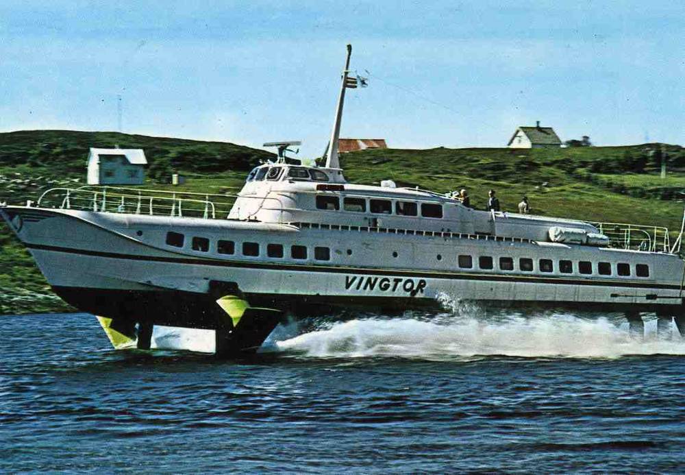 Hydrofoilbåten Vingtor Mi; 4111/1