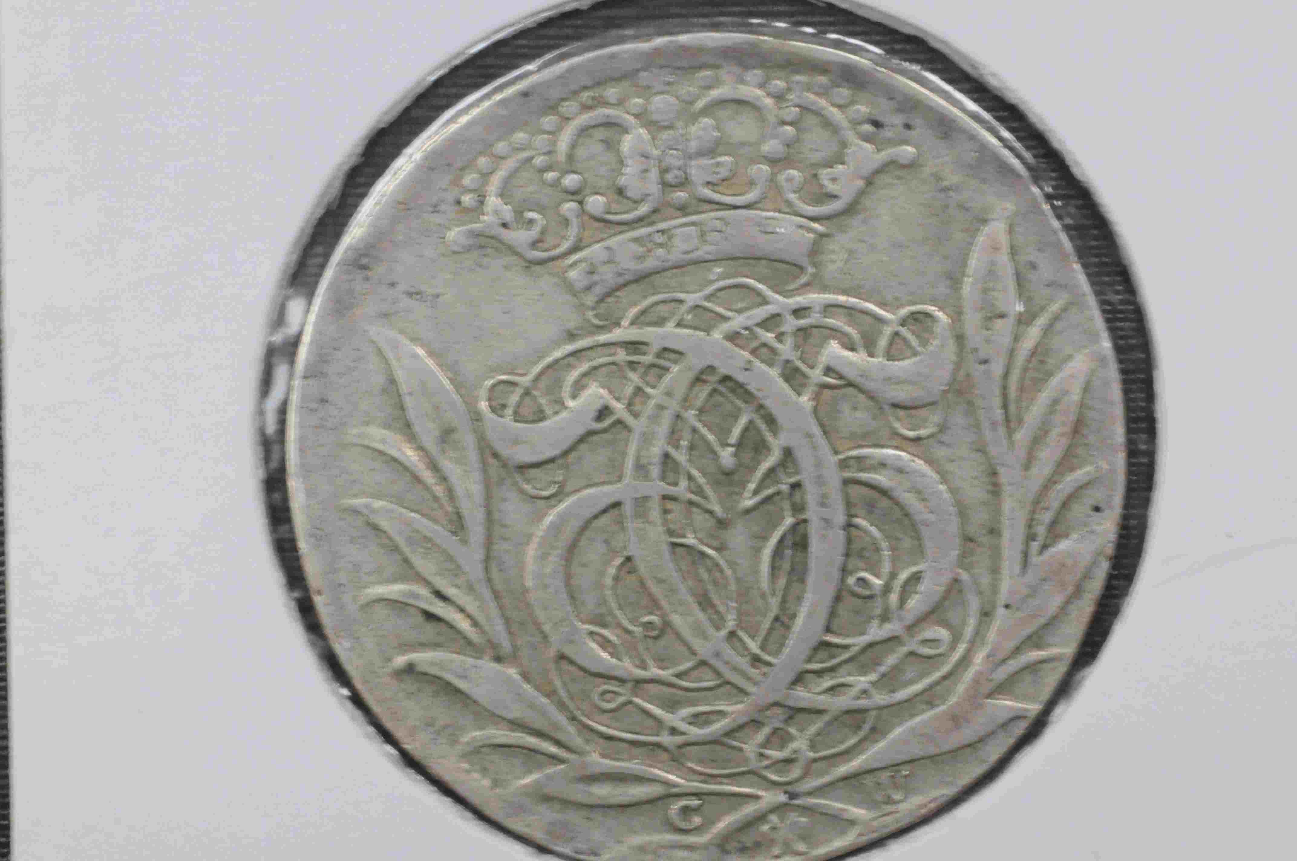 4 mark 1693 Gluckstadt S 43 kv1/1+