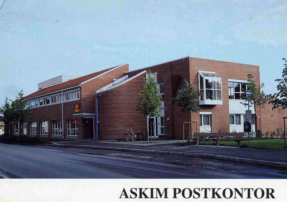 Askim postkontor 140 år 1997 M Fossberg