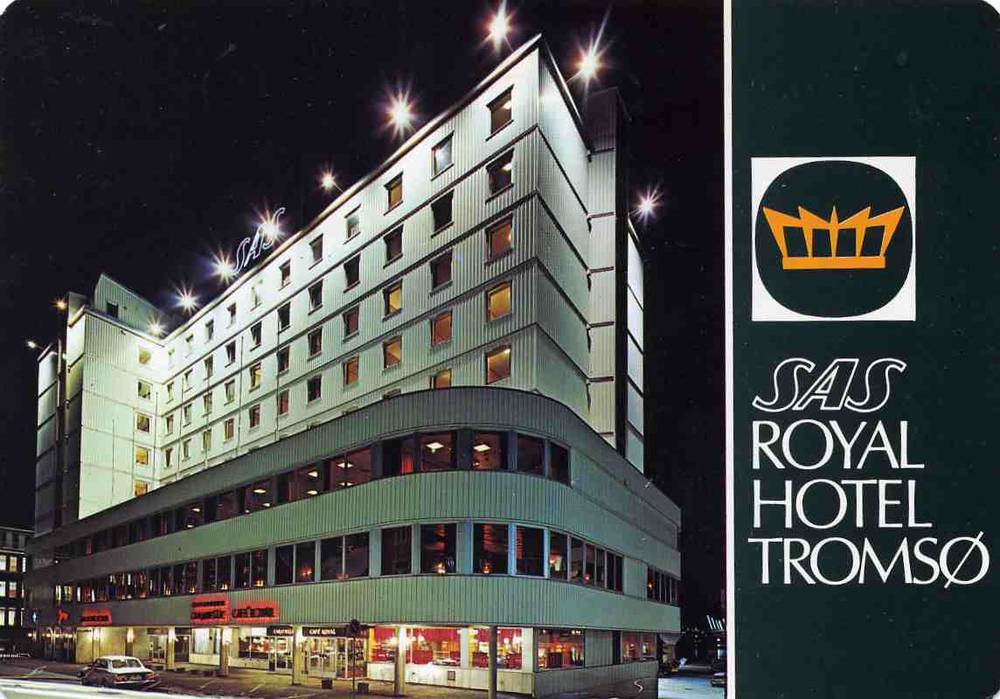 SAS Royal hotel Tromsø Husmo 9000/11 st Narvik 1980