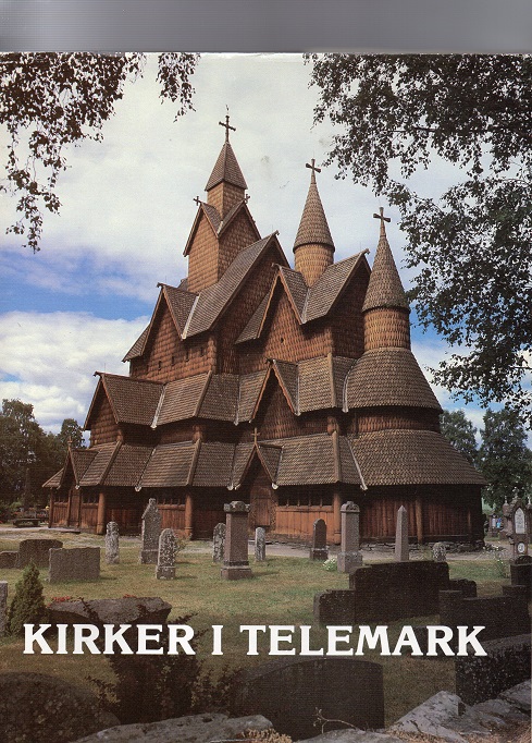 Kirker i Telemark Flora 1 oppl 1986 B m/omslag