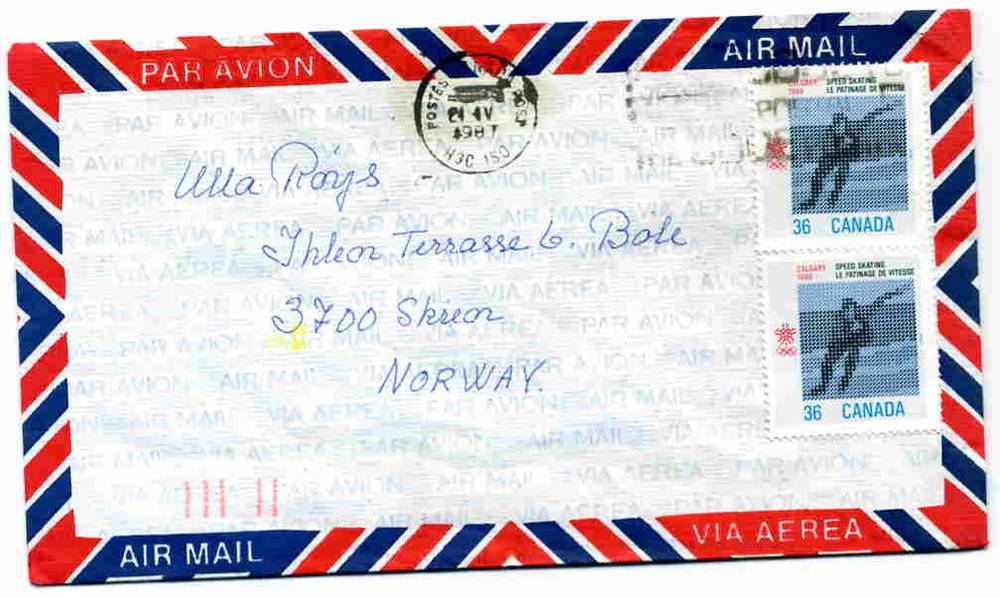 Luftpost 1987