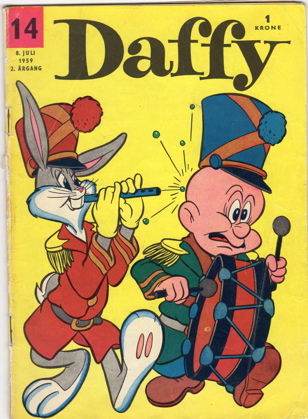 Daffy nr 14 1959 vg+